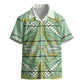 Emerald Green Khotso Mojalefa Poone Kid Hawaiian Shirt Basotho Khotso Blanket Inspired