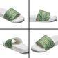 Emerald Green Khotso Mojalefa Poone Slide Sandals Basotho Khotso Blanket Inspired