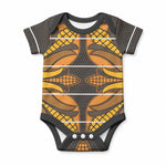 Old Gold Khotso Mojalefa Poone Baby Onesie Basotho Khotso Blanket Inspired