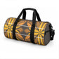 Old Gold Khotso Mojalefa Poone Duffle Bag Basotho Khotso Blanket Inspired