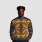 Old Gold Khotso Mojalefa Poone Ugly Christmas Sweater Basotho Khotso Blanket Inspired