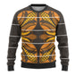 Old Gold Khotso Mojalefa Poone Ugly Christmas Sweater Basotho Khotso Blanket Inspired