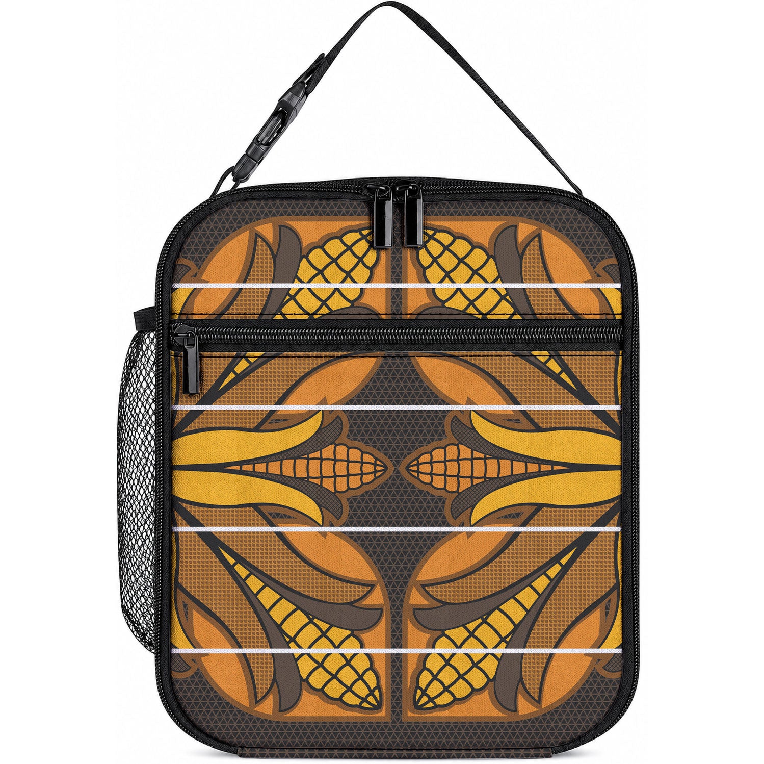 Old Gold Khotso Mojalefa Poone Lunch Bag Basotho Khotso Blanket Inspired