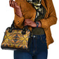 Old Gold Khotso Mojalefa Poone Shoulder Handbag Basotho Khotso Blanket Inspired