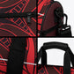 Scarlet Red Khotso Mojalefa Poone Duffle Bag Basotho Khotso Blanket Inspired