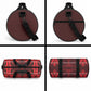 Scarlet Red Khotso Mojalefa Poone Duffle Bag Basotho Khotso Blanket Inspired