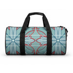 Turquoise Khotso Mojalefa Poone Duffle Bag Basotho Khotso Blanket Inspired