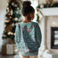 Turquoise Khotso Mojalefa Poone Kid Ugly Christmas Sweater Basotho Khotso Blanket Inspired