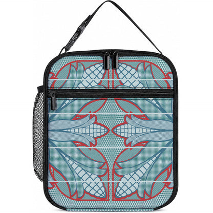 Turquoise Khotso Mojalefa Poone Lunch Bag Basotho Khotso Blanket Inspired