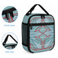 Turquoise Khotso Mojalefa Poone Lunch Bag Basotho Khotso Blanket Inspired
