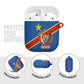 Africa DR of the Congo Personalized AirPods Case Flag Style