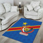 Africa DR of the Congo Personalized Area Rug Flag Style - African Pride