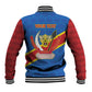 Africa DR of the Congo Personalized Baseball Jacket Flag Style - African Pride