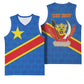 Africa DR of the Congo Personalized Basketball Jersey Flag Style - African Pride