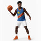 Africa DR of the Congo Personalized Basketball Jersey Flag Style - African Pride