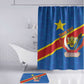 Africa DR of the Congo Personalized Bathroom Set Flag Style