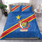 Africa DR of the Congo Personalized Bedding Set Flag Style - African Pride