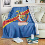 Africa DR of the Congo Personalized Blanket Flag Style - African Pride