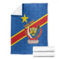 Africa DR of the Congo Personalized Blanket Flag Style - African Pride