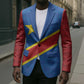 Africa DR of the Congo Personalized Blazer Flag Style