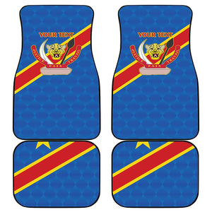Africa DR of the Congo Personalized Car Mats Flag Style - African Pride