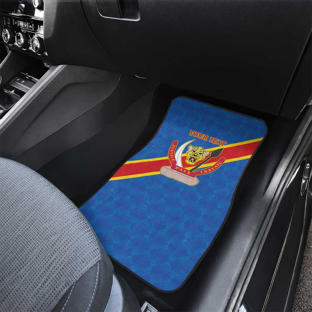Africa DR of the Congo Personalized Car Mats Flag Style - African Pride