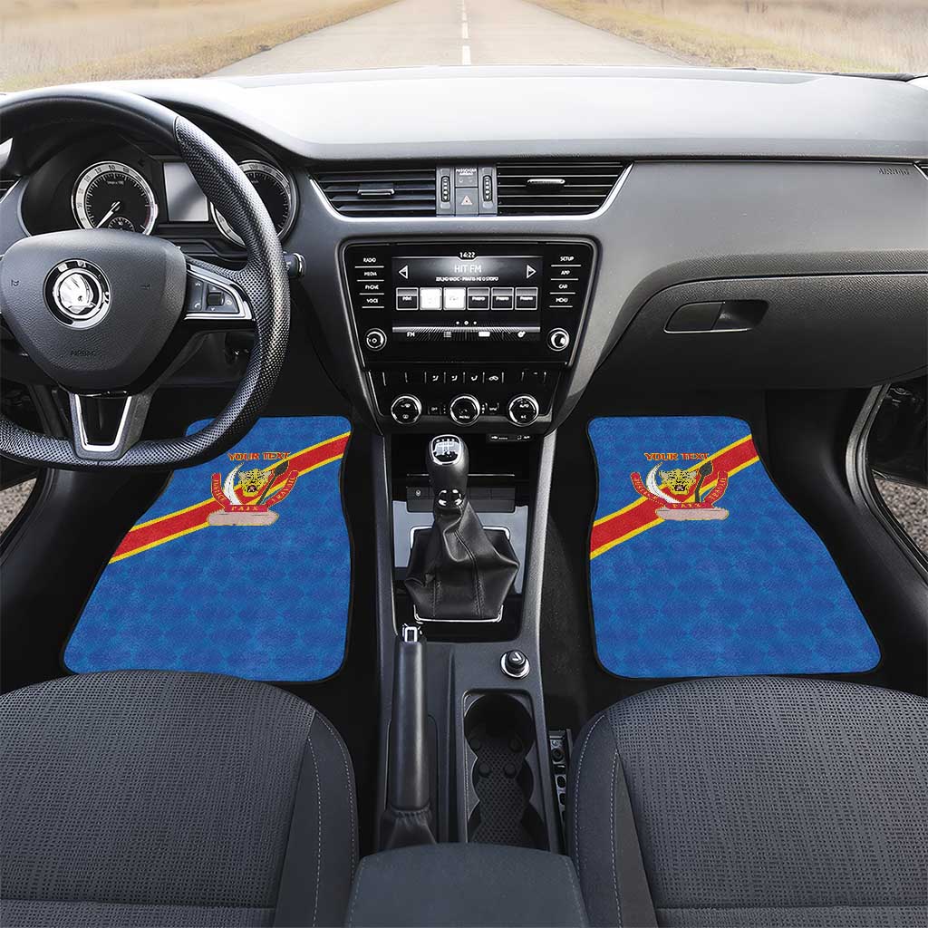 Africa DR of the Congo Personalized Car Mats Flag Style - African Pride