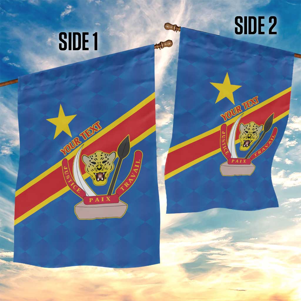 Africa DR of the Congo Personalized Garden Flag Flag Style - African Pride