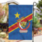 Africa DR of the Congo Personalized Garden Flag Flag Style - African Pride