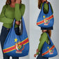 Africa DR of the Congo Personalized Grocery Bag Flag Style - African Pride