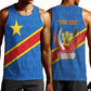 Africa DR of the Congo Personalized Men Tank Top Flag Style - African Pride