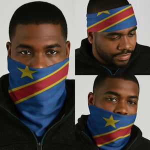 Africa DR of the Congo Neck Gaiter Flag Style - African Pride