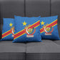 Africa DR of the Congo Personalized Pillow Cover Flag Style