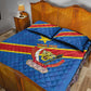 Africa DR of the Congo Personalized Quilt Bed Set Flag Style - African Pride