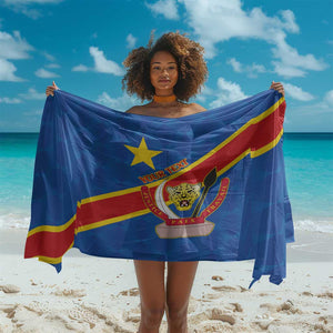 Africa DR of the Congo Personalized Sarong Flag Style - African Pride