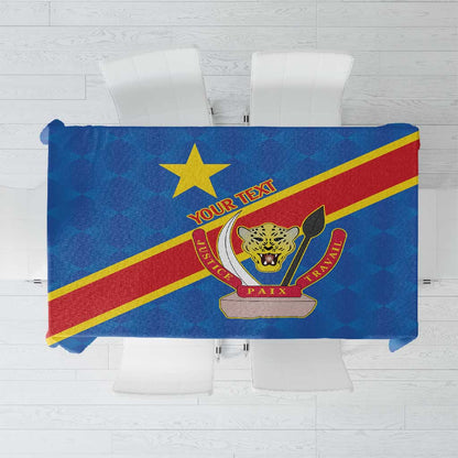 Africa DR of the Congo Personalized Tablecloth Flag Style - African Pride