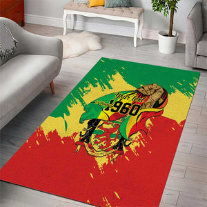 Republic of The Congo Independence Day Personalized Area Rug Congo-Brazzaville Since 1960 - African Pride