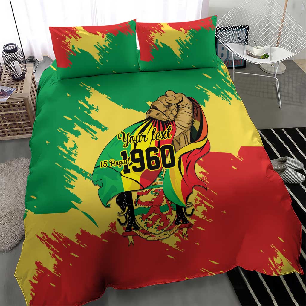 Republic of The Congo Independence Day Personalized Bedding Set Congo-Brazzaville Since 1960 - African Pride