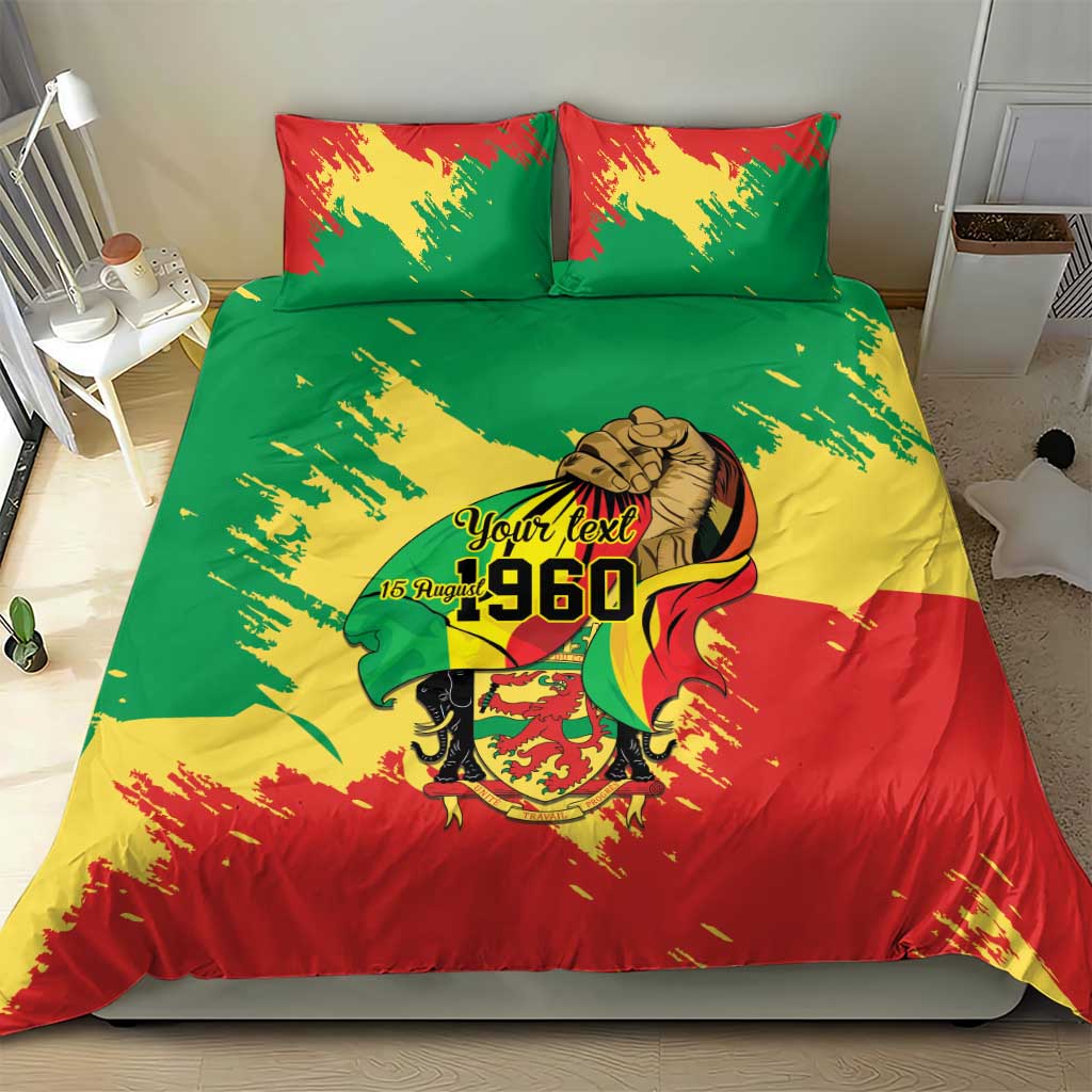 Republic of The Congo Independence Day Personalized Bedding Set Congo-Brazzaville Since 1960 - African Pride
