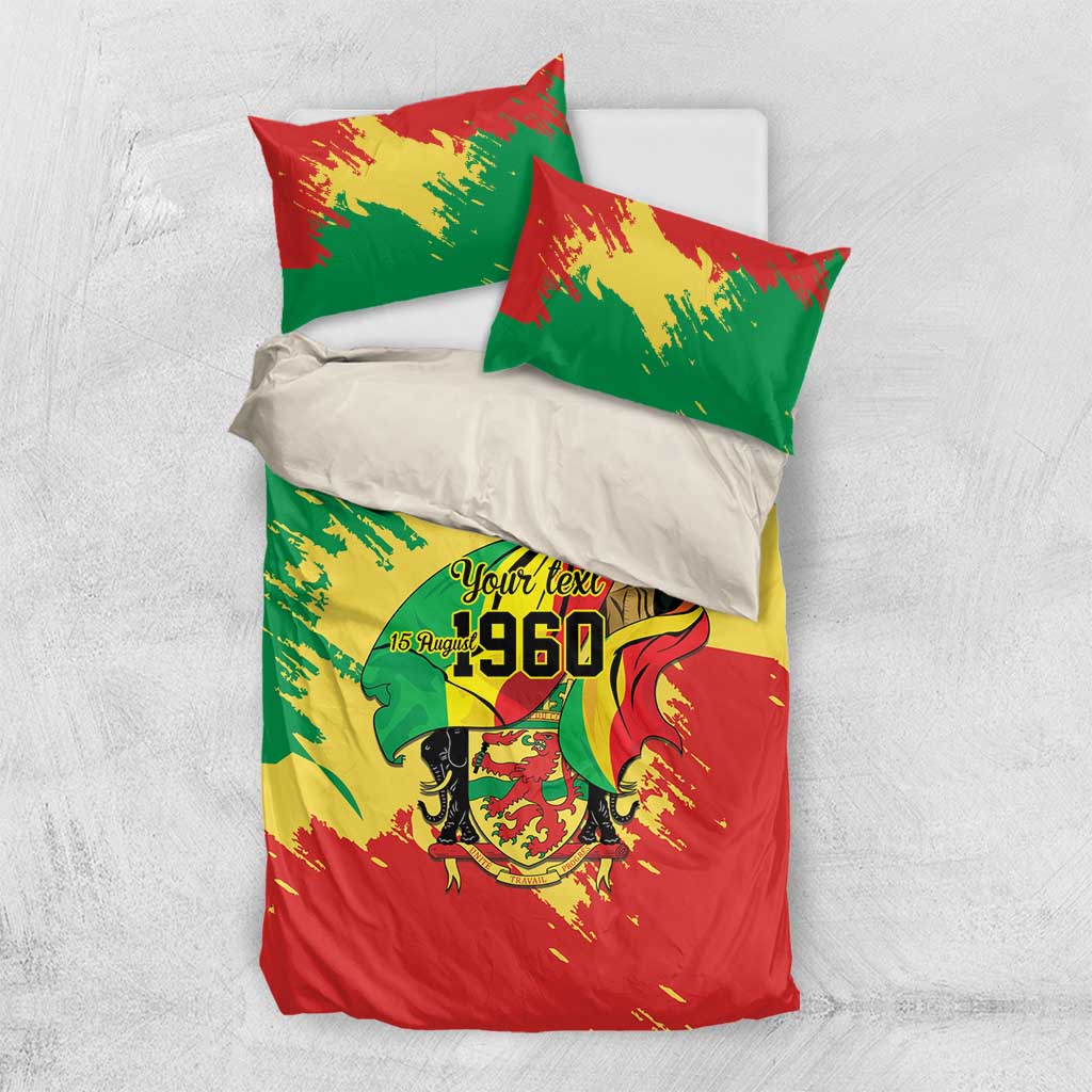 Republic of The Congo Independence Day Personalized Bedding Set Congo-Brazzaville Since 1960 - African Pride