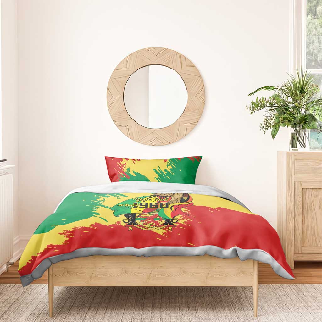 Republic of The Congo Independence Day Personalized Bedding Set Congo-Brazzaville Since 1960 - African Pride