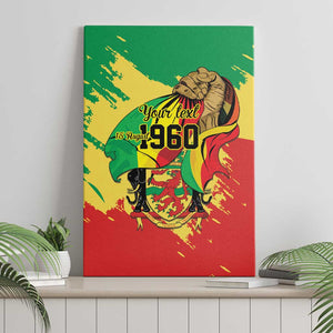 Republic of The Congo Independence Day Personalized Canvas Wall Art Congo-Brazzaville Since 1960 - African Pride