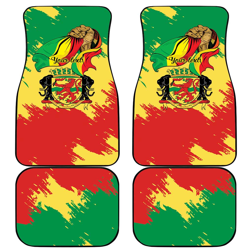 Republic of The Congo Independence Day Personalized Car Mats Congo-Brazzaville Since 1960 - African Pride