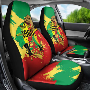 Republic of The Congo Independence Day Personalized Car Seat Cover Congo-Brazzaville Since 1960 - African Pride