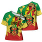 Republic of The Congo Independence Day Personalized Cross Shoulder Shirt Congo-Brazzaville Since 1960