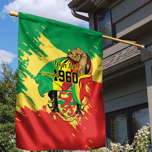Republic of The Congo Independence Day Personalized Garden Flag Congo-Brazzaville Since 1960 - African Pride
