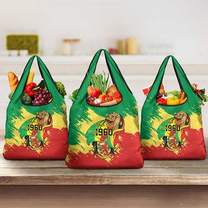 Republic of The Congo Independence Day Personalized Grocery Bag Congo-Brazzaville Since 1960 - African Pride