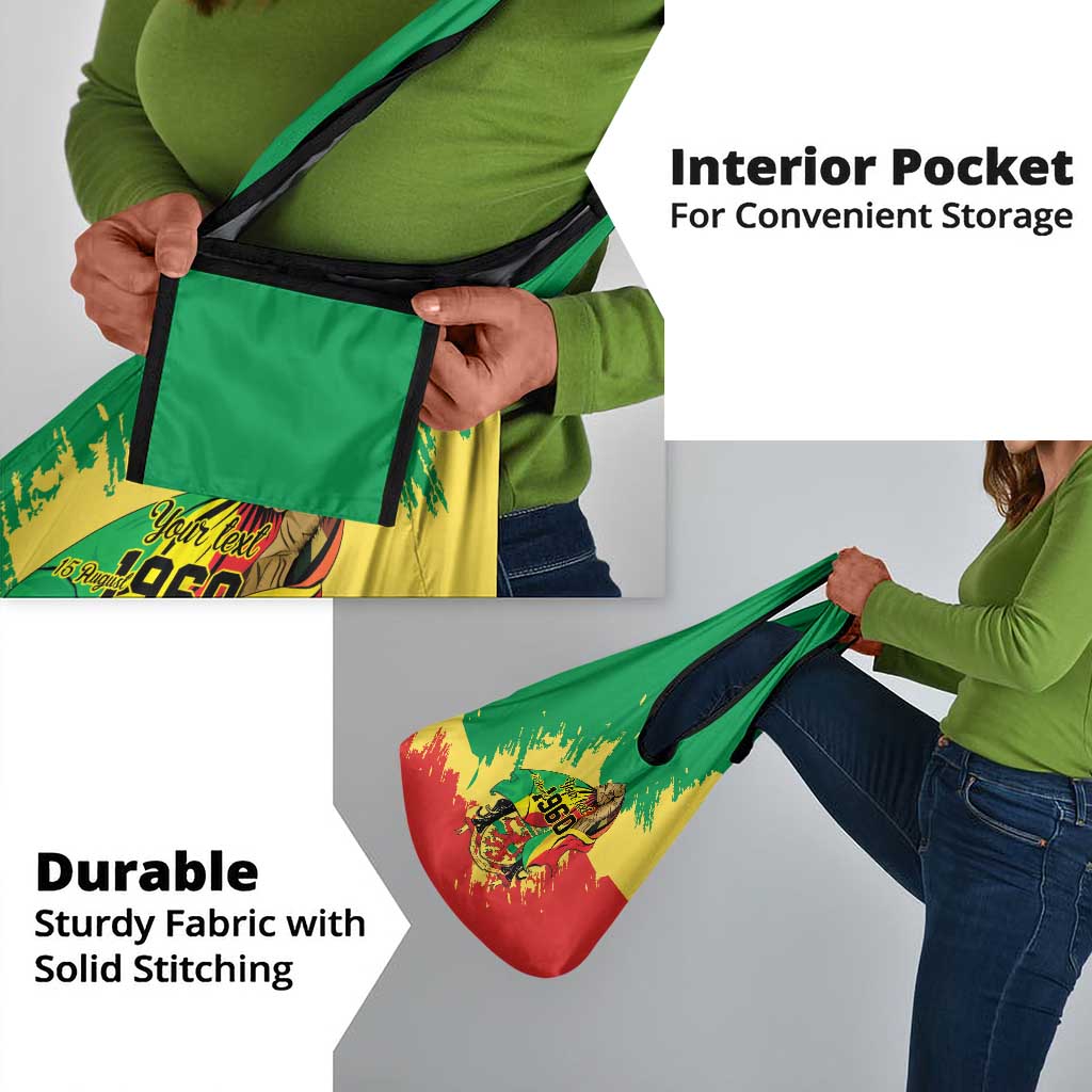 Republic of The Congo Independence Day Personalized Grocery Bag Congo-Brazzaville Since 1960 - African Pride