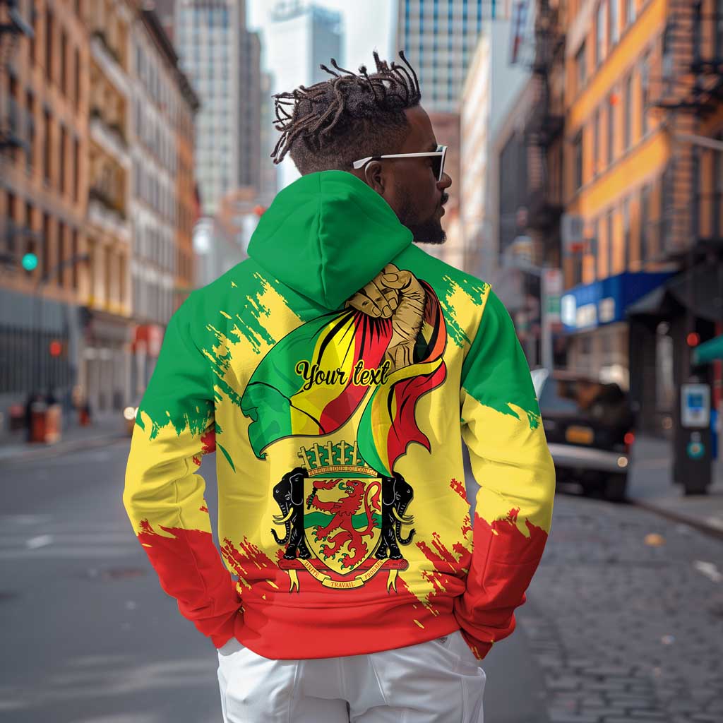 Republic of The Congo Independence Day Personalized Hoodie Congo-Brazzaville Since 1960 - African Pride