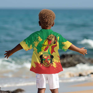 Republic of The Congo Independence Day Personalized Kid Hawaiian Shirt Congo-Brazzaville Since 1960 - African Pride